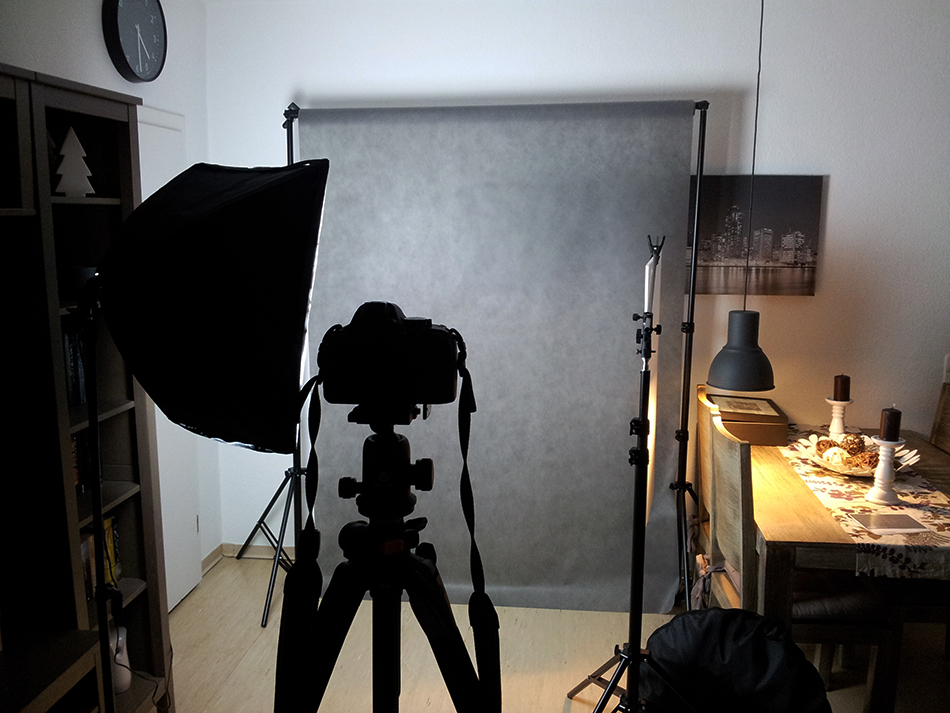 Lichtpresse-Hintergrundsystem